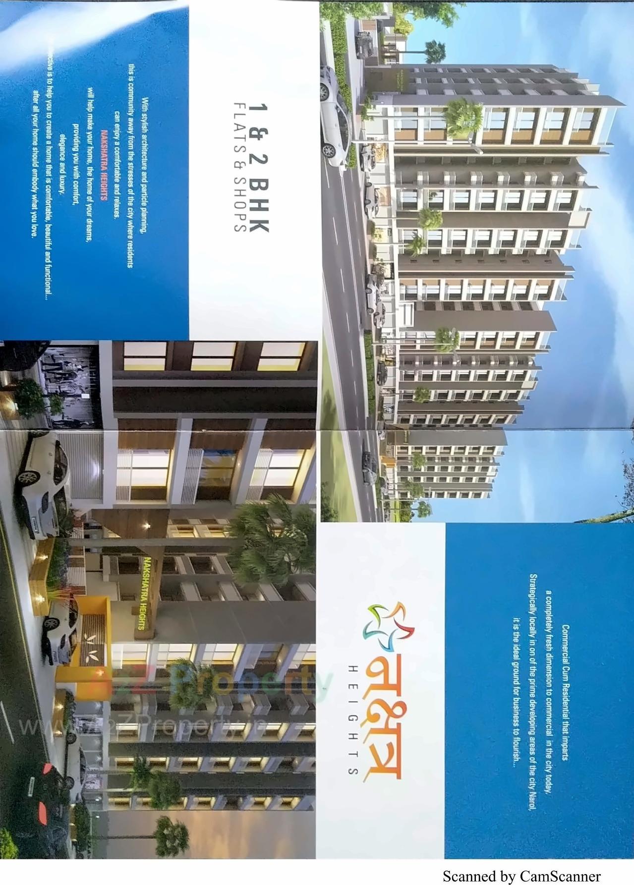 3D Elevation of real estate project Nakshatra Heights located at Vatva, Ahmedabad, Gujarat