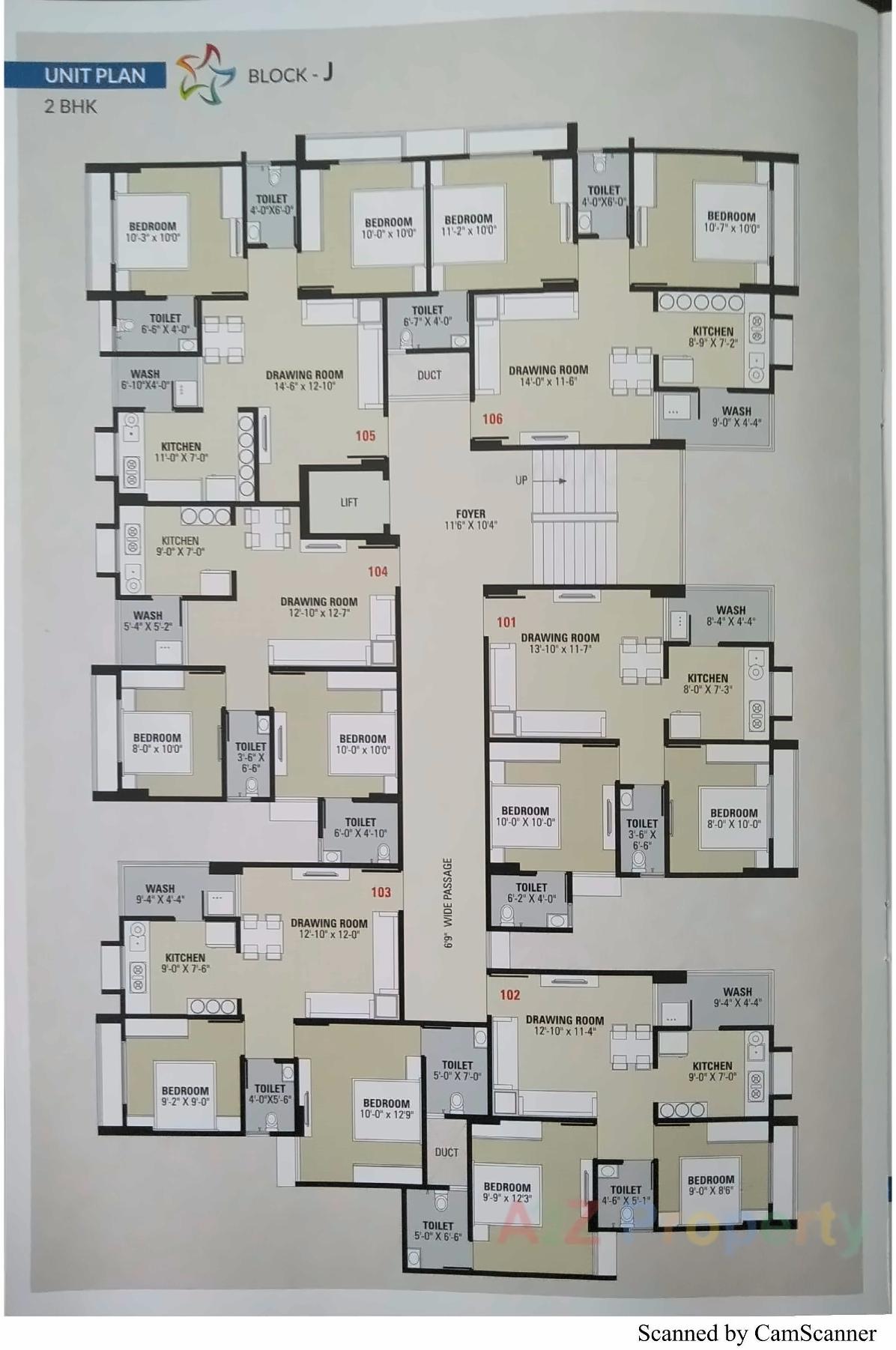 Layout of real estate project Nakshatra Heights located at Vatva, Ahmedabad, Gujarat