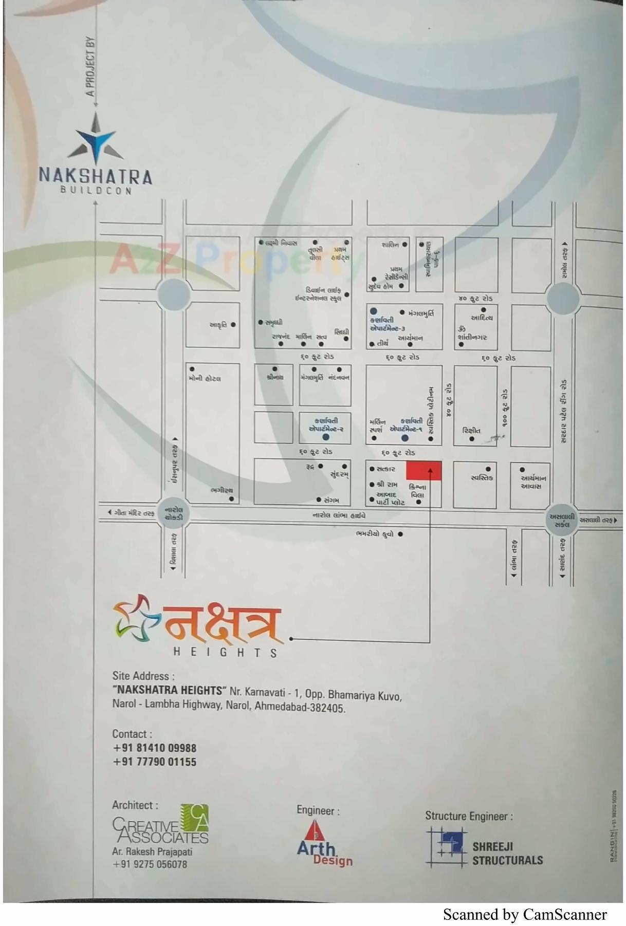  of real estate project Nakshatra Heights located at Vatva, Ahmedabad, Gujarat