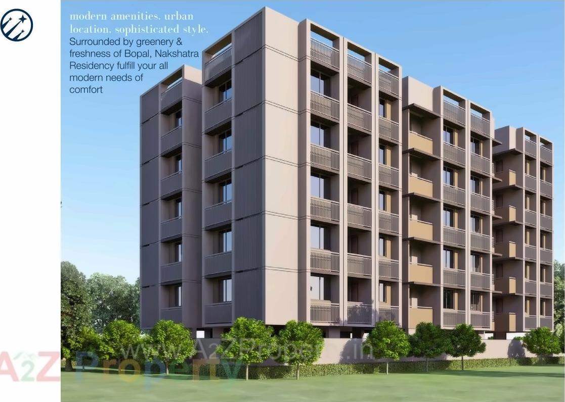 3D Elevation of real estate project Nakshatra Residency located at Bopal, Ahmedabad, Gujarat
