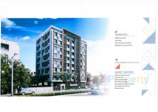 Elevation of real estate project Nakshatra Rise located at Paldi, Ahmedabad, Gujarat