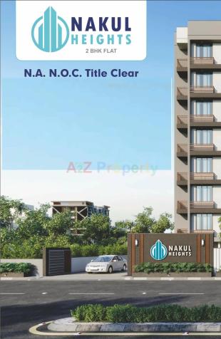 Elevation of real estate project Nakul Heights located at Muthia, Ahmedabad, Gujarat