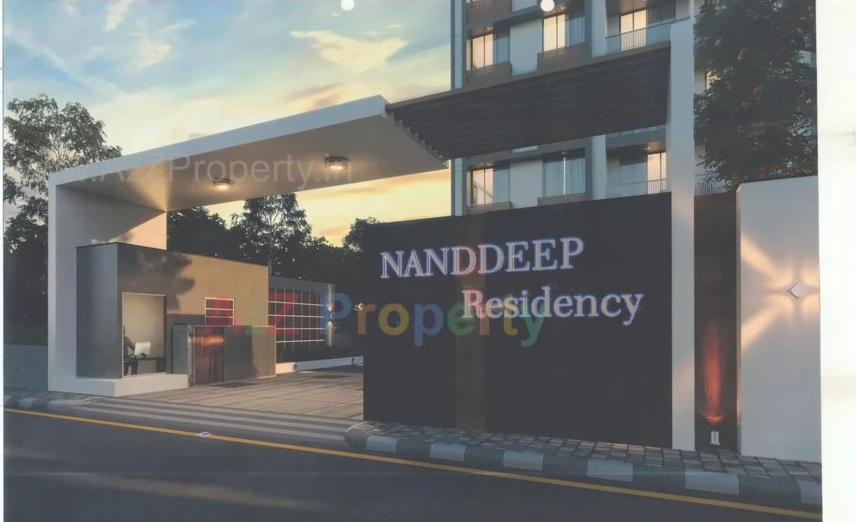 3D Elevation of real estate project Nanddeep Residency located at Singarva, Ahmedabad, Gujarat