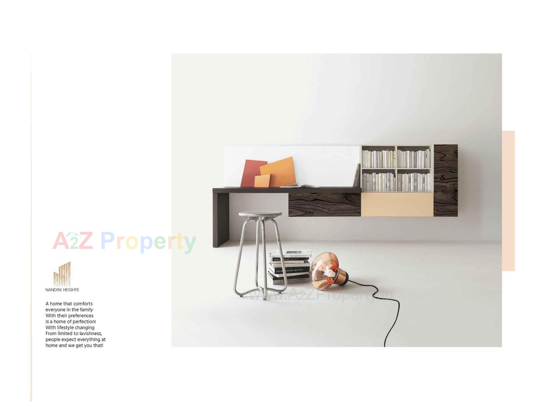  of real estate project Nandini Heights located at Chhadavad, Ahmedabad, Gujarat