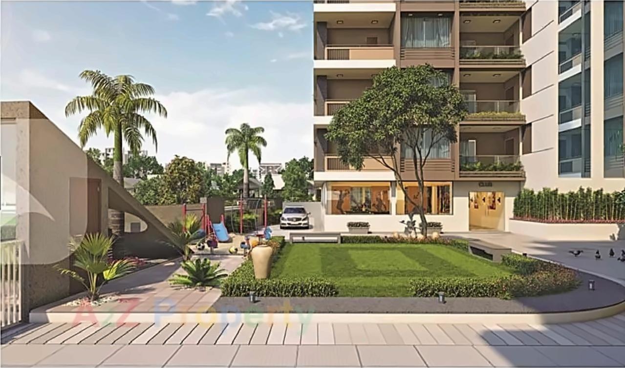 3D Elevation of real estate project Narayan Lavish located at Sola, Ahmedabad, Gujarat