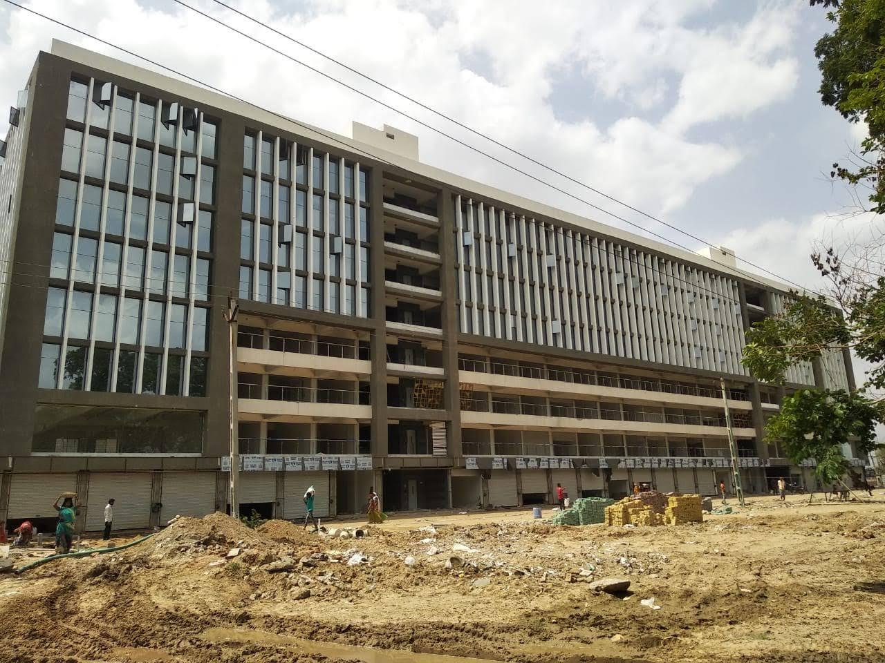 180331_const of real estate project Naroda Business Hub located at Muthia, Ahmedabad, Gujarat