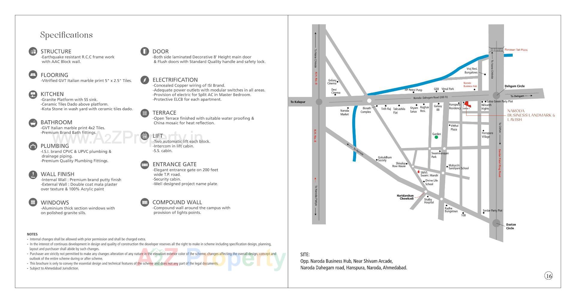  of real estate project Naroda Business Landmark Lavish located at Hanspura, Ahmedabad, Gujarat