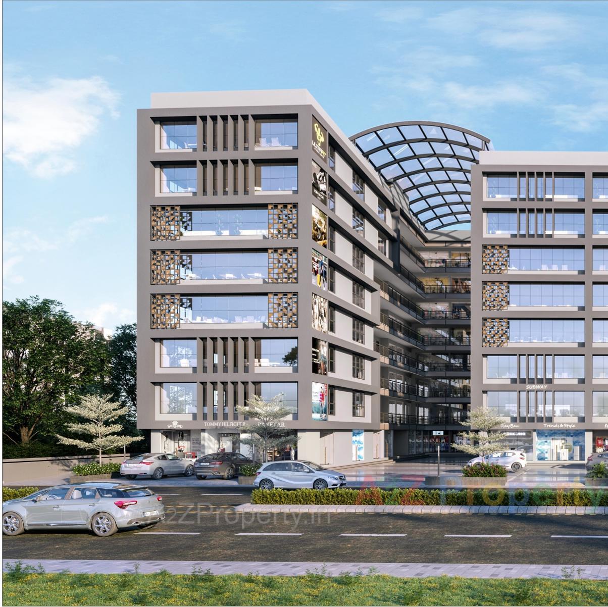 3D Elevation of real estate project Naroda Business Point located at Naroda, Ahmedabad, Gujarat