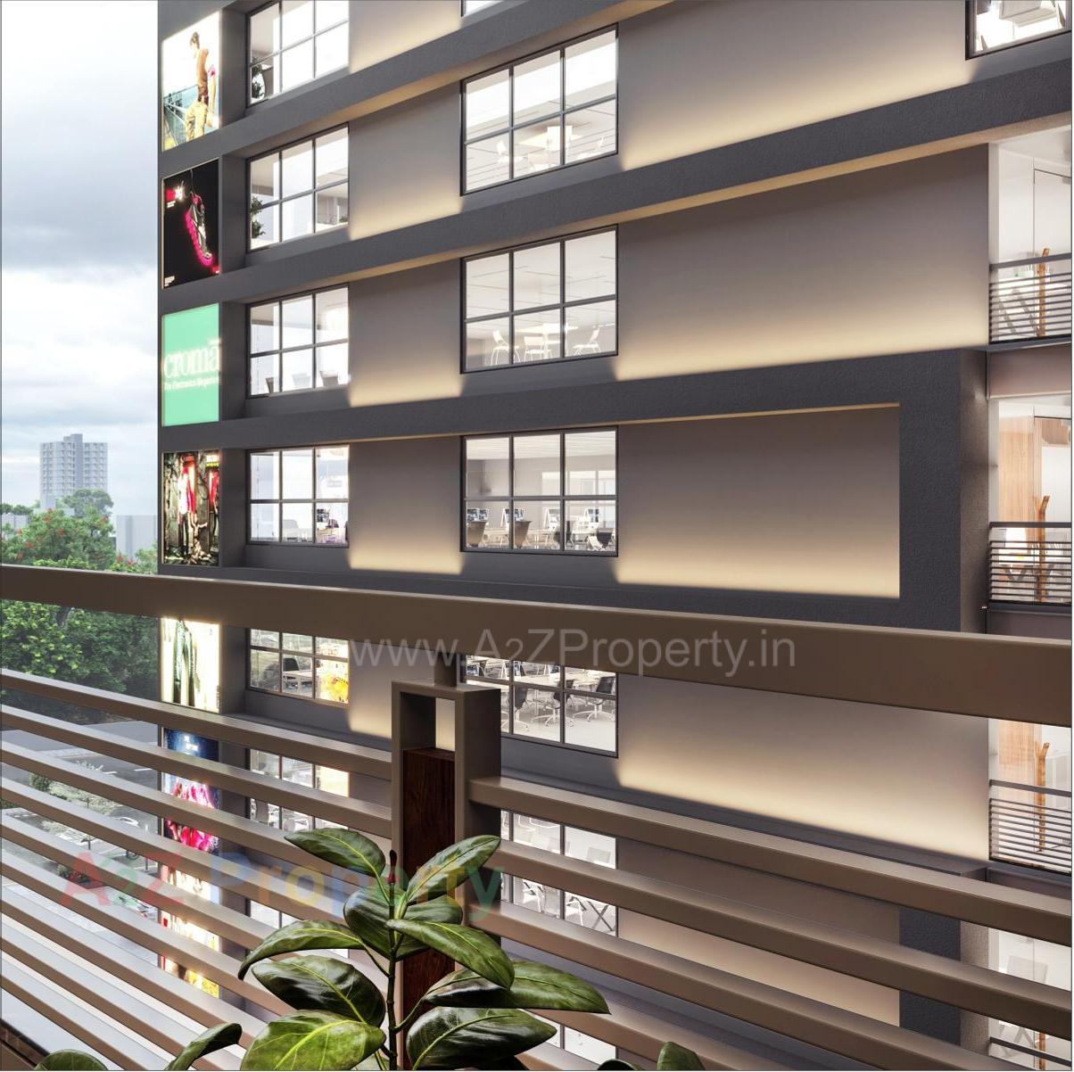 3D Elevation of real estate project Naroda Business Point located at Naroda, Ahmedabad, Gujarat
