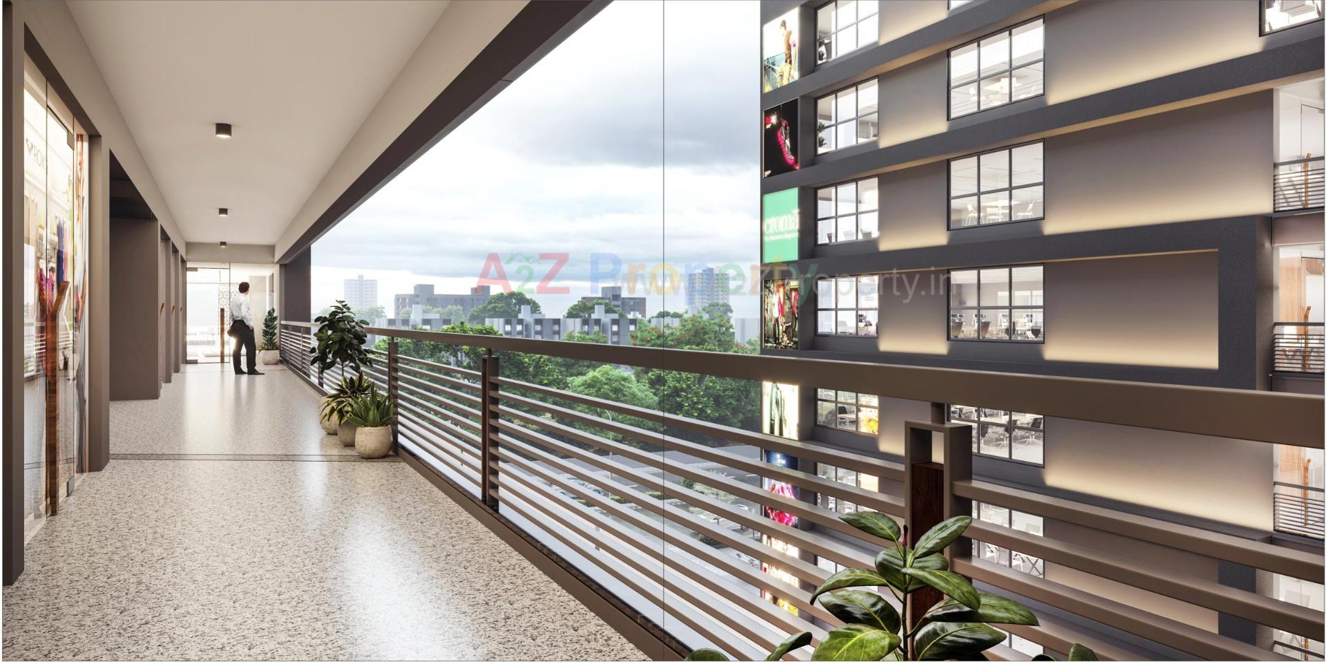 3D Elevation of real estate project Naroda Business Point located at Naroda, Ahmedabad, Gujarat