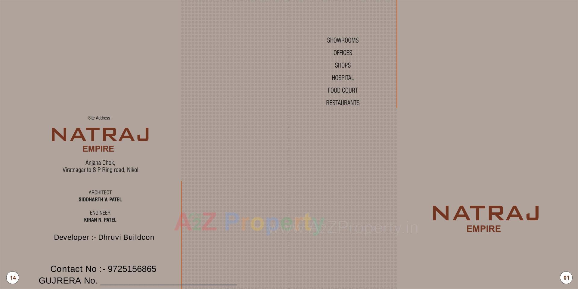  of real estate project Natraj Empire located at Nikol, Ahmedabad, Gujarat