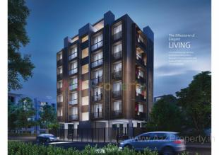 Elevation of real estate project Navkar Apartment located at Paldi, Ahmedabad, Gujarat