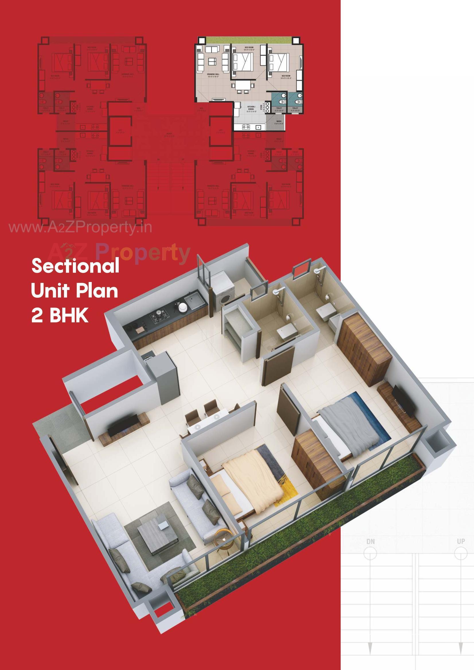 Layout of real estate project Navkar Heights located at Ognaj, Ahmedabad, Gujarat