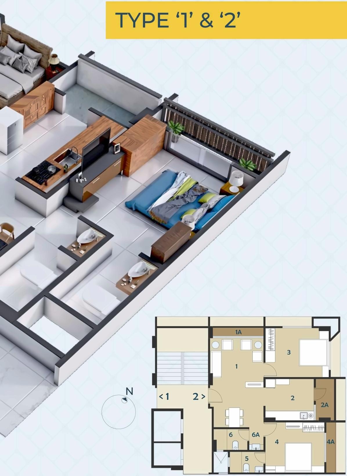 Layout of real estate project Navmangal Flat located at Vasna, Ahmedabad, Gujarat