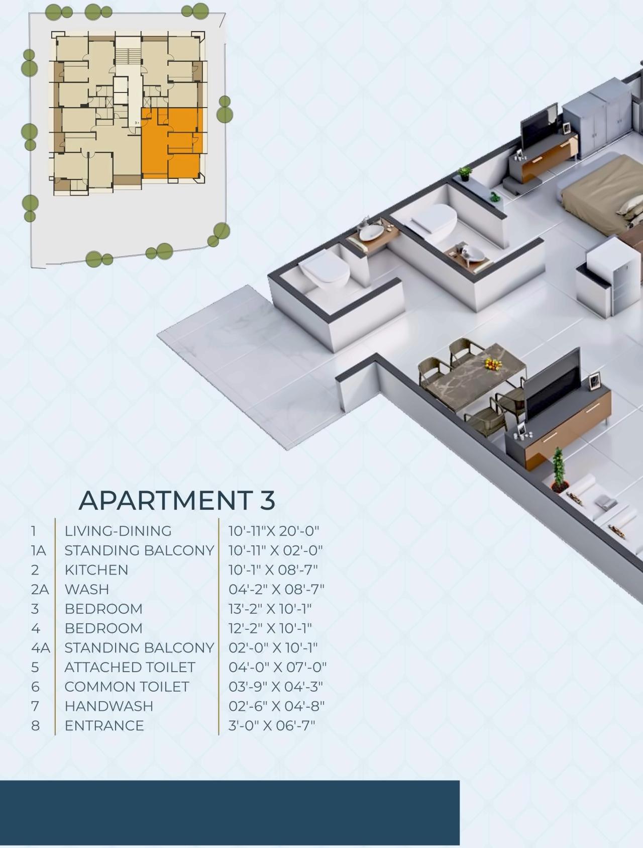 Layout of real estate project Navmangal Flat located at Vasna, Ahmedabad, Gujarat