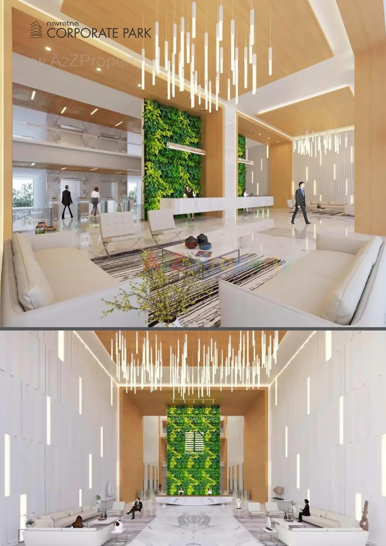 3D Elevation of real estate project Navratna Corporate Park (ncp) located at Ambli, Ahmedabad, Gujarat