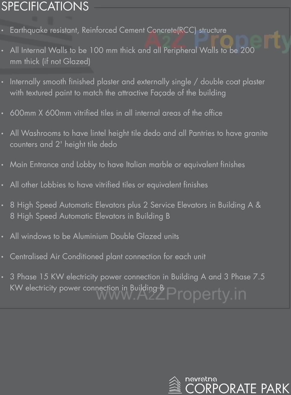  of real estate project Navratna Corporate Park (ncp) located at Ambli, Ahmedabad, Gujarat
