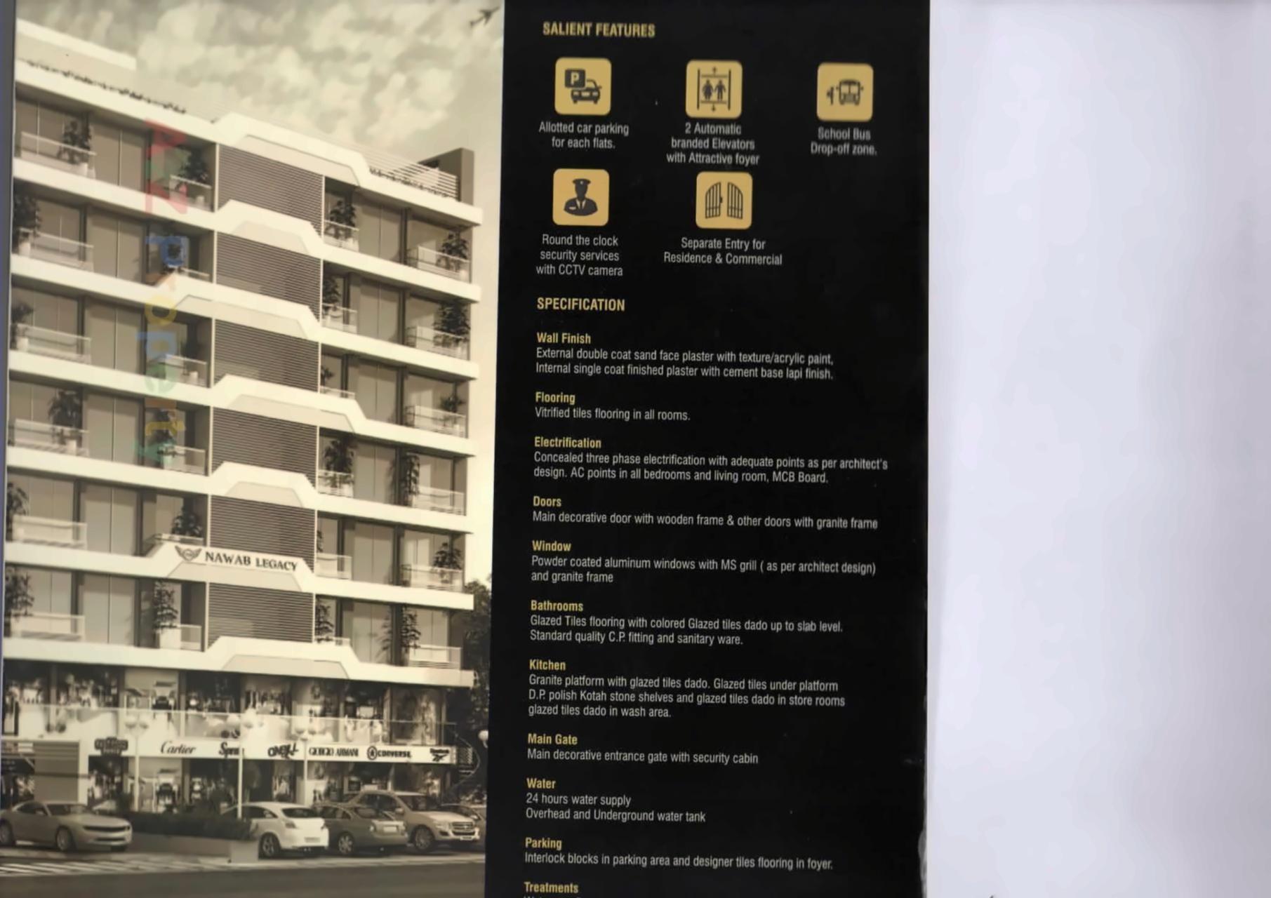  of real estate project Nawab Legacy located at Danilimda, Ahmedabad, Gujarat