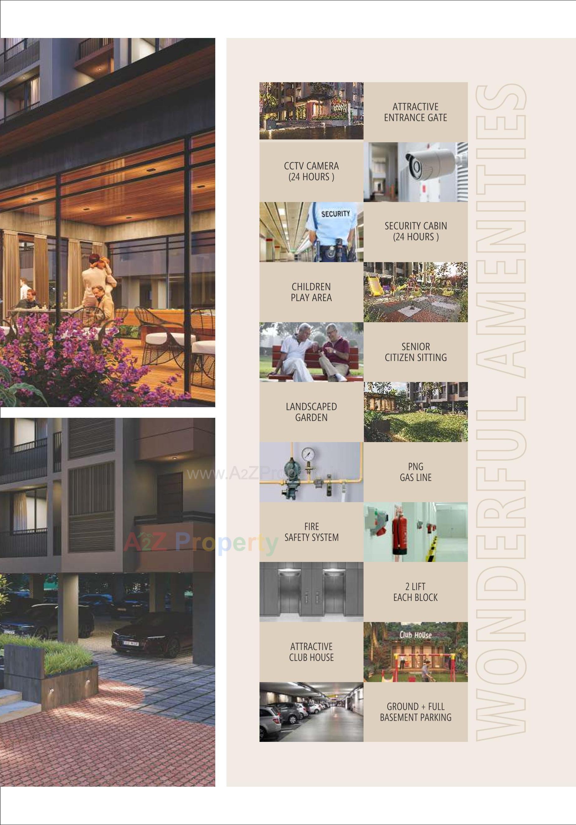 3D Elevation of real estate project Neelkanth Greens located at Vatva, Ahmedabad, Gujarat