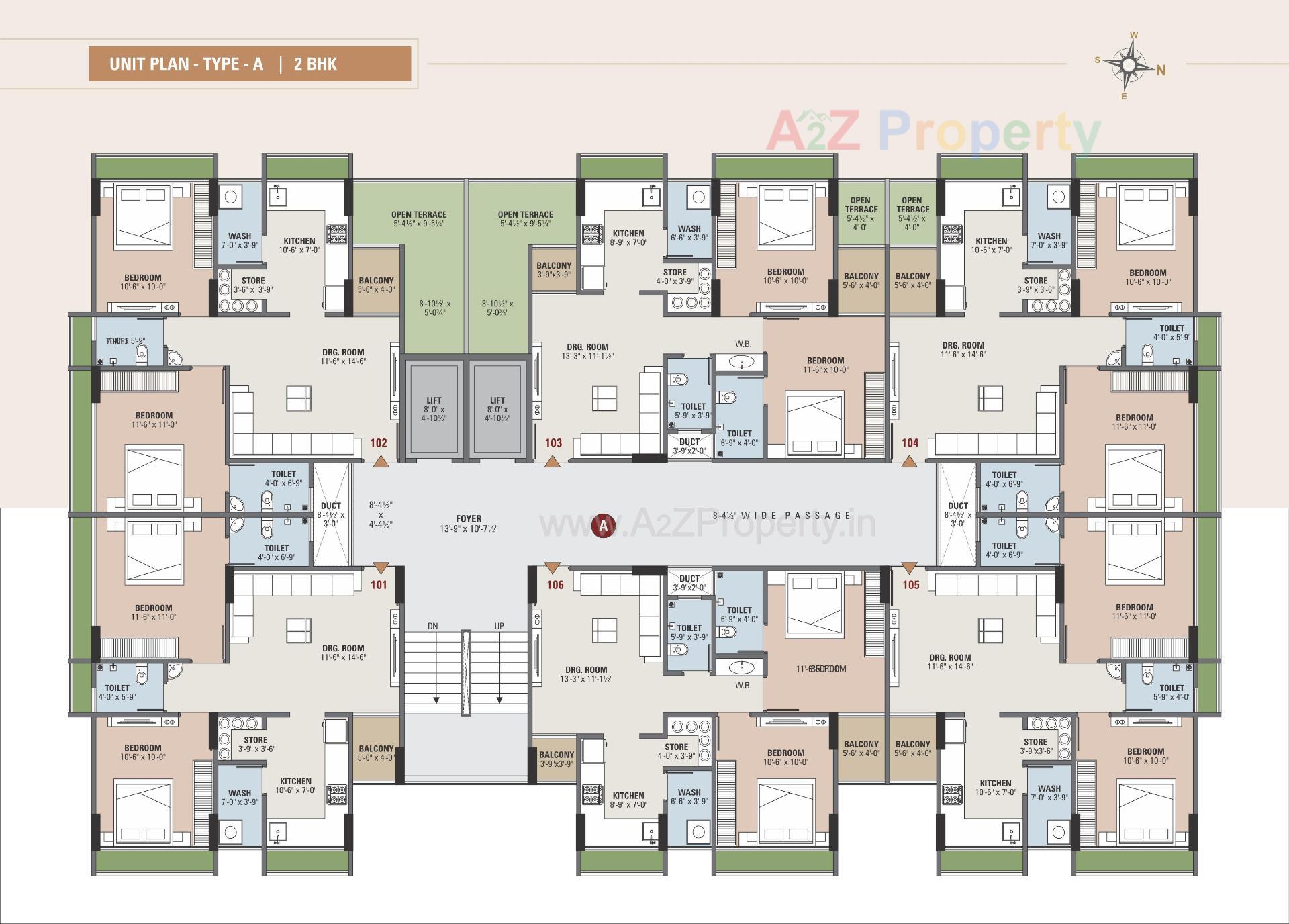 Layout of real estate project Neelkanth Greens located at Vatva, Ahmedabad, Gujarat