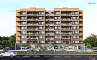 Elevation of real estate project Neelkanth Heights located at Tragad, Ahmedabad, Gujarat