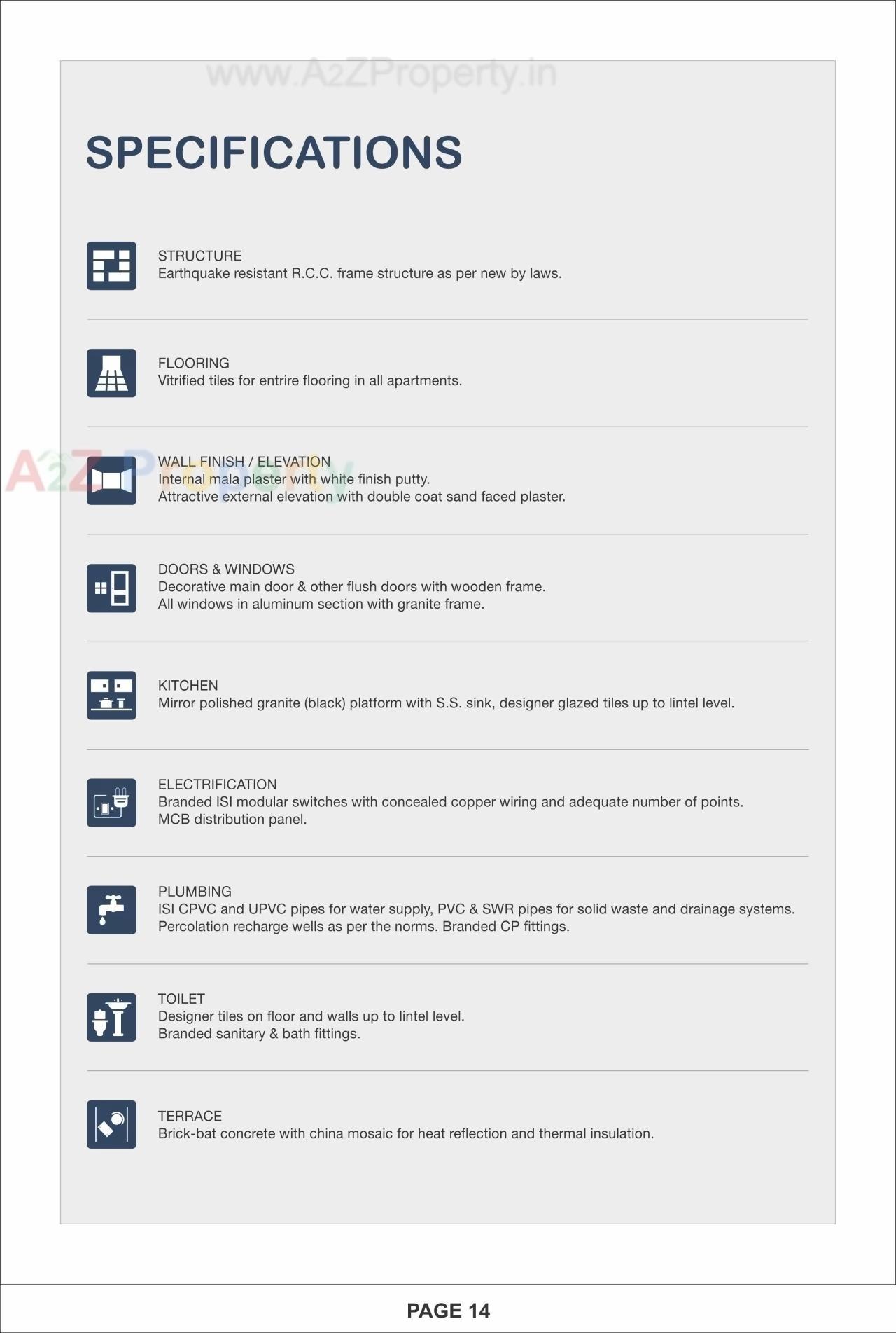 Project Specifications