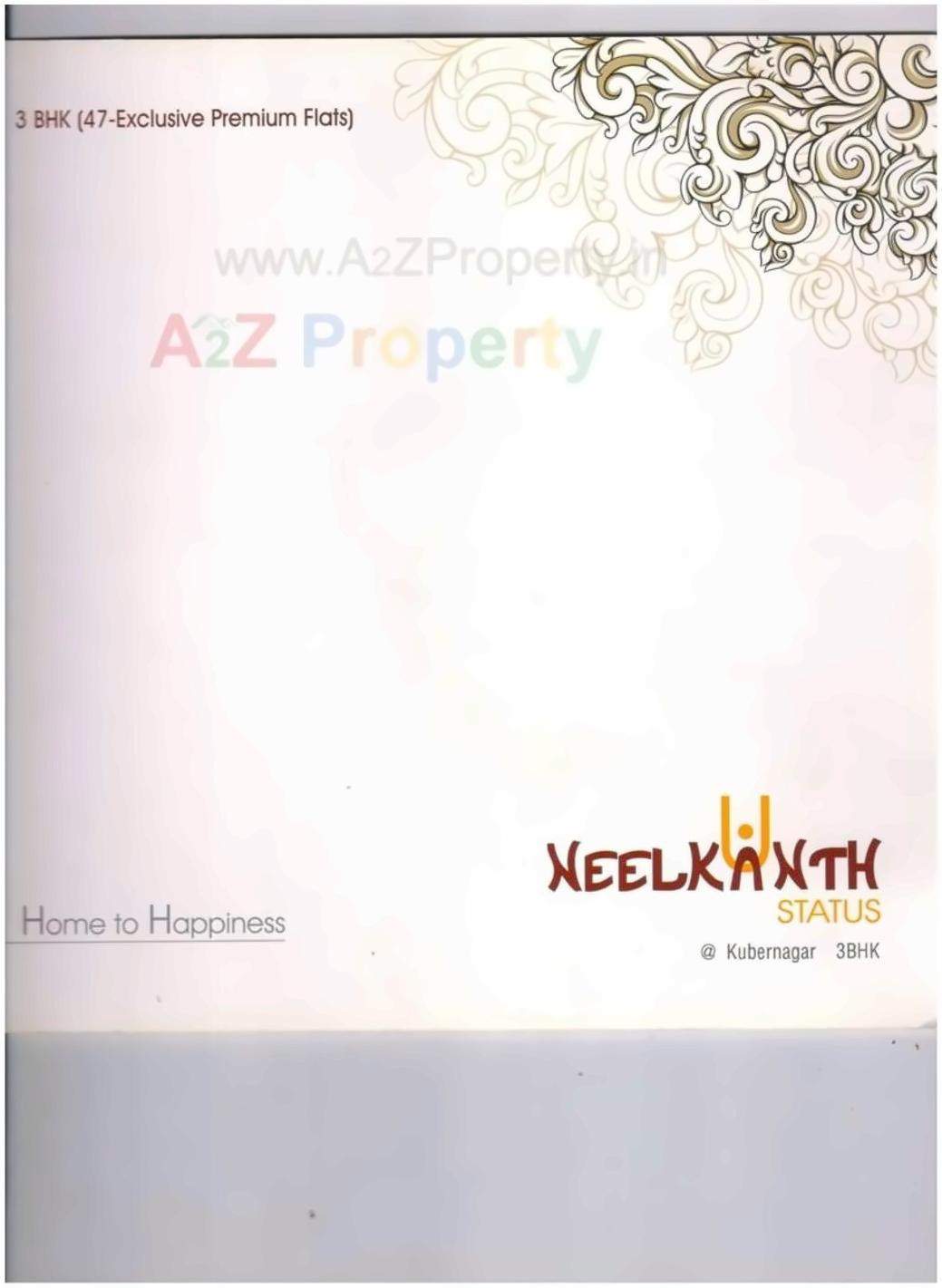  of real estate project Neelkanth Status located at Sardarnagar, Ahmedabad, Gujarat