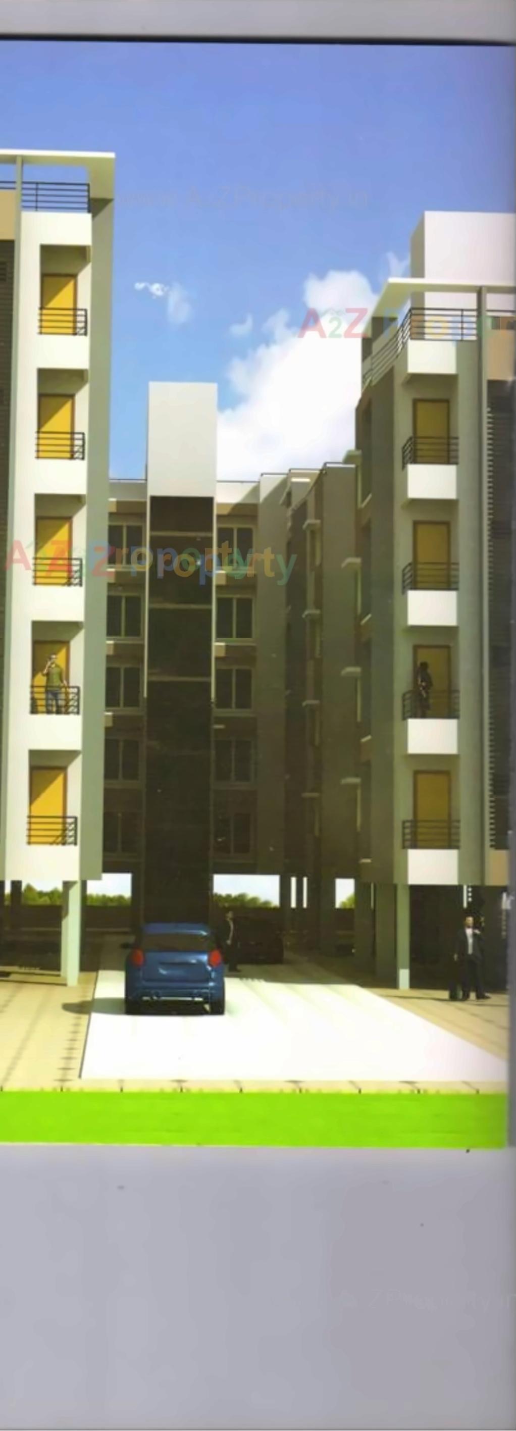 3D Elevation of real estate project Neelkanth Status located at Sardarnagar, Ahmedabad, Gujarat