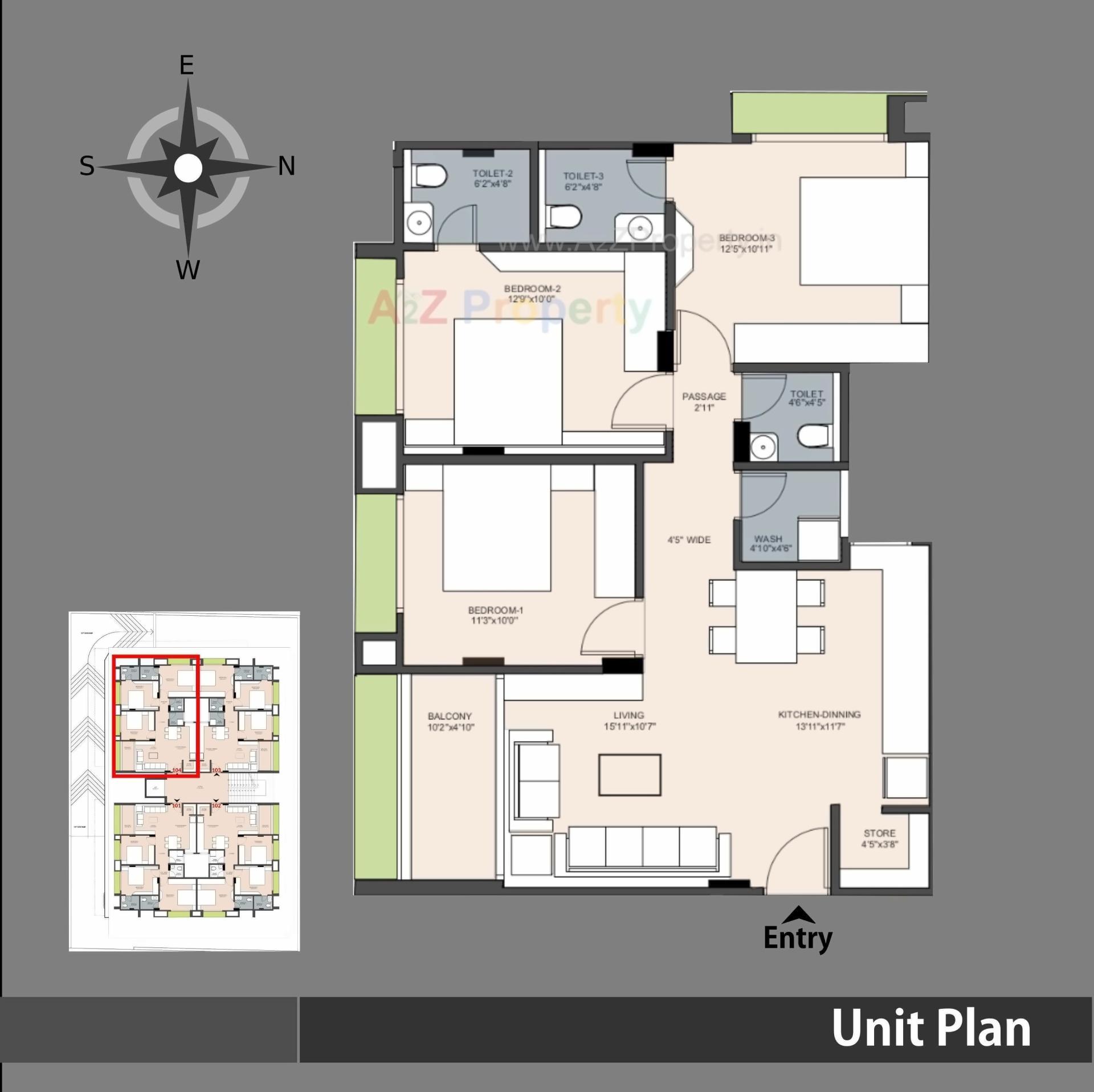 Layout of real estate project New Devang Elegance located at Ahmedabad, Ahmedabad, Gujarat