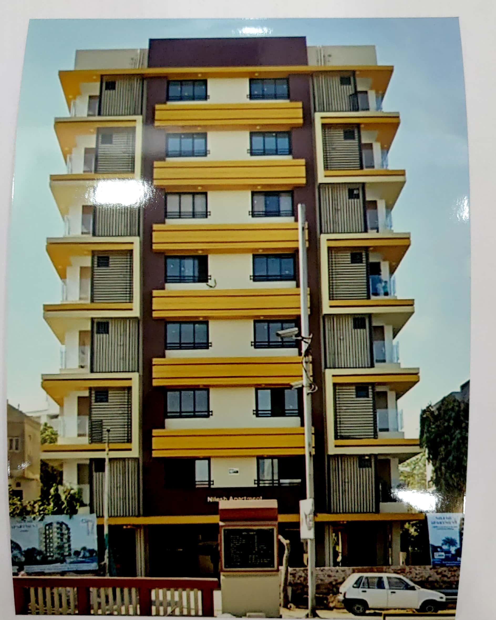 116885_const of real estate project Nilesh Apartment located at City, Ahmedabad, Gujarat