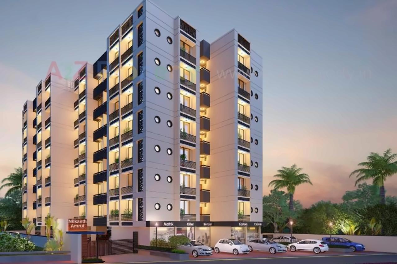 3D Elevation of real estate project Nilkanth Amrut located at Vastral, Ahmedabad, Gujarat