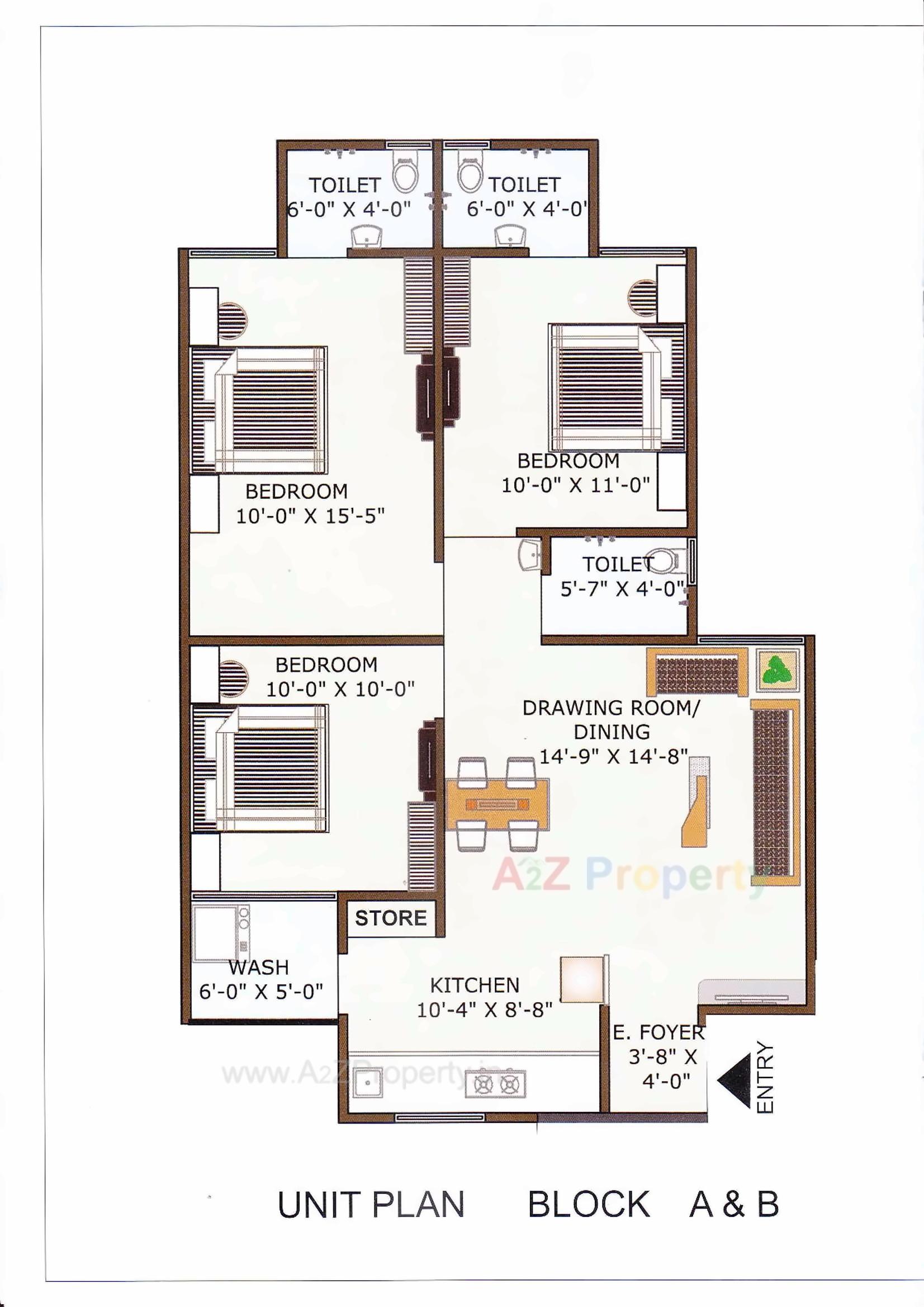 Layout of real estate project Nilkanth Avenue located at Ahmedabad, Ahmedabad, Gujarat