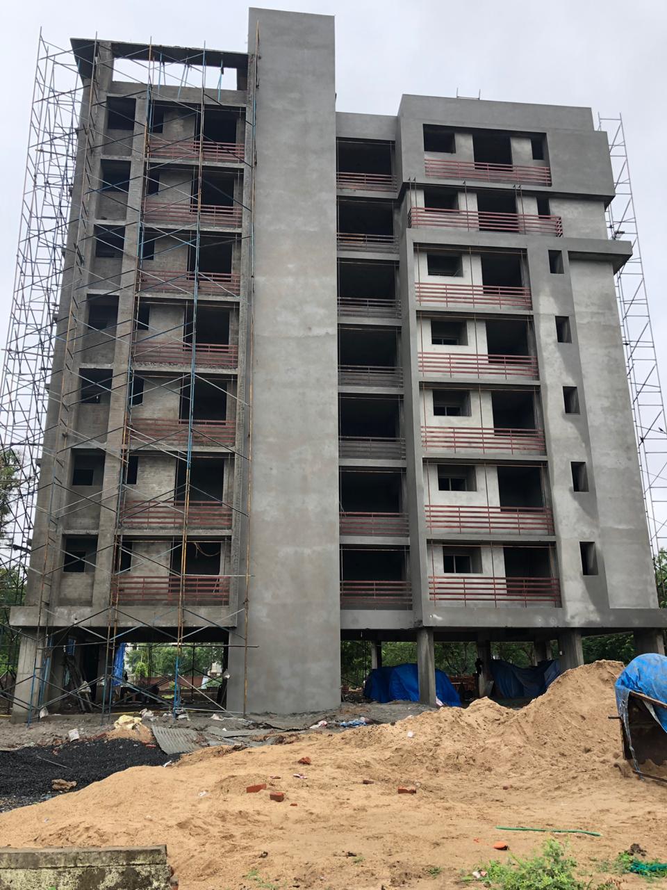 177833_const of real estate project Nilkanth Heights located at Ghuma, Ahmedabad, Gujarat