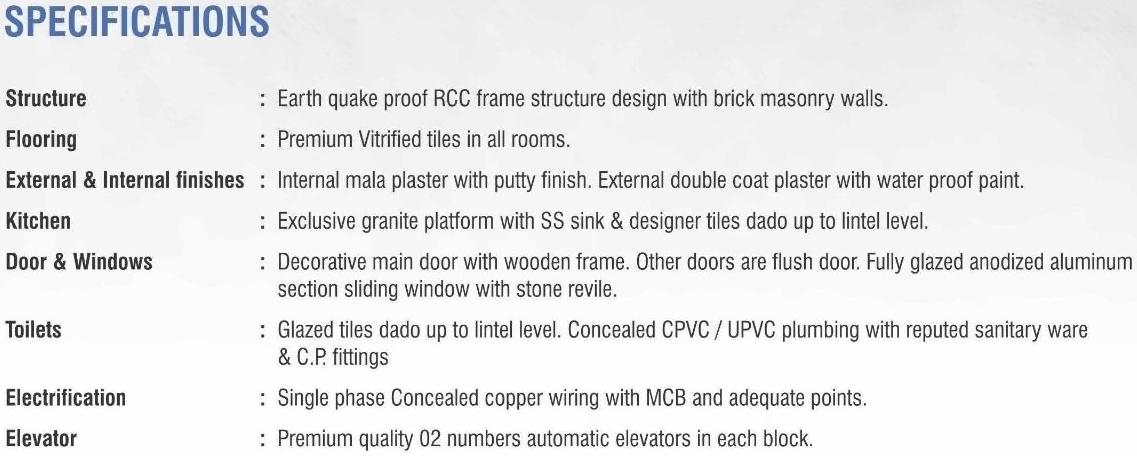 Project Specifications