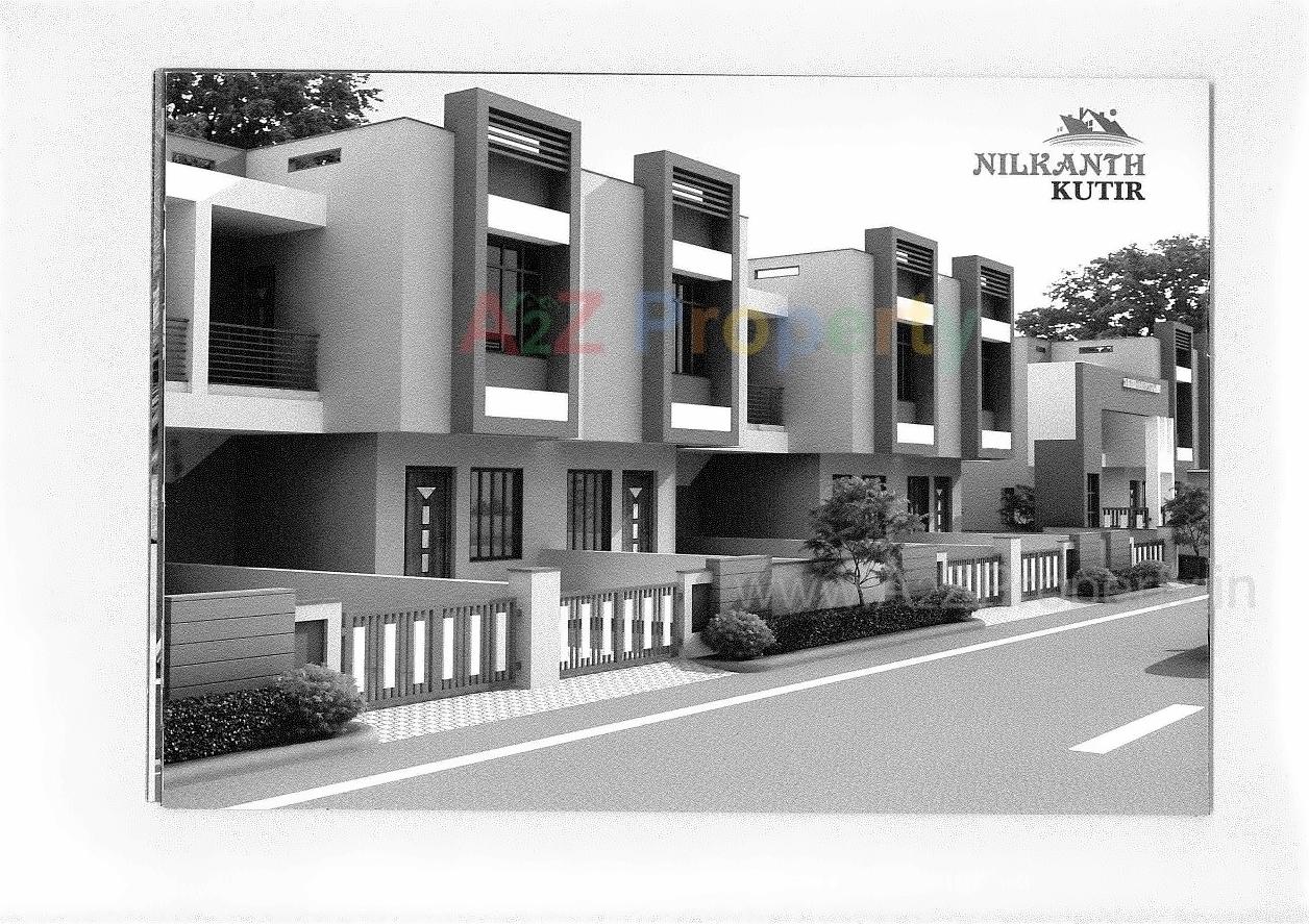 3D Elevation of real estate project Nilkanth Kutir located at Vatva, Ahmedabad, Gujarat