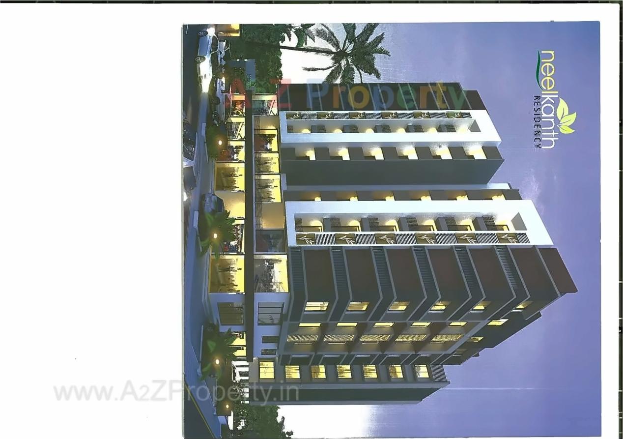 3D Elevation of real estate project Nilkanth Recidency located at City, Ahmedabad, Gujarat