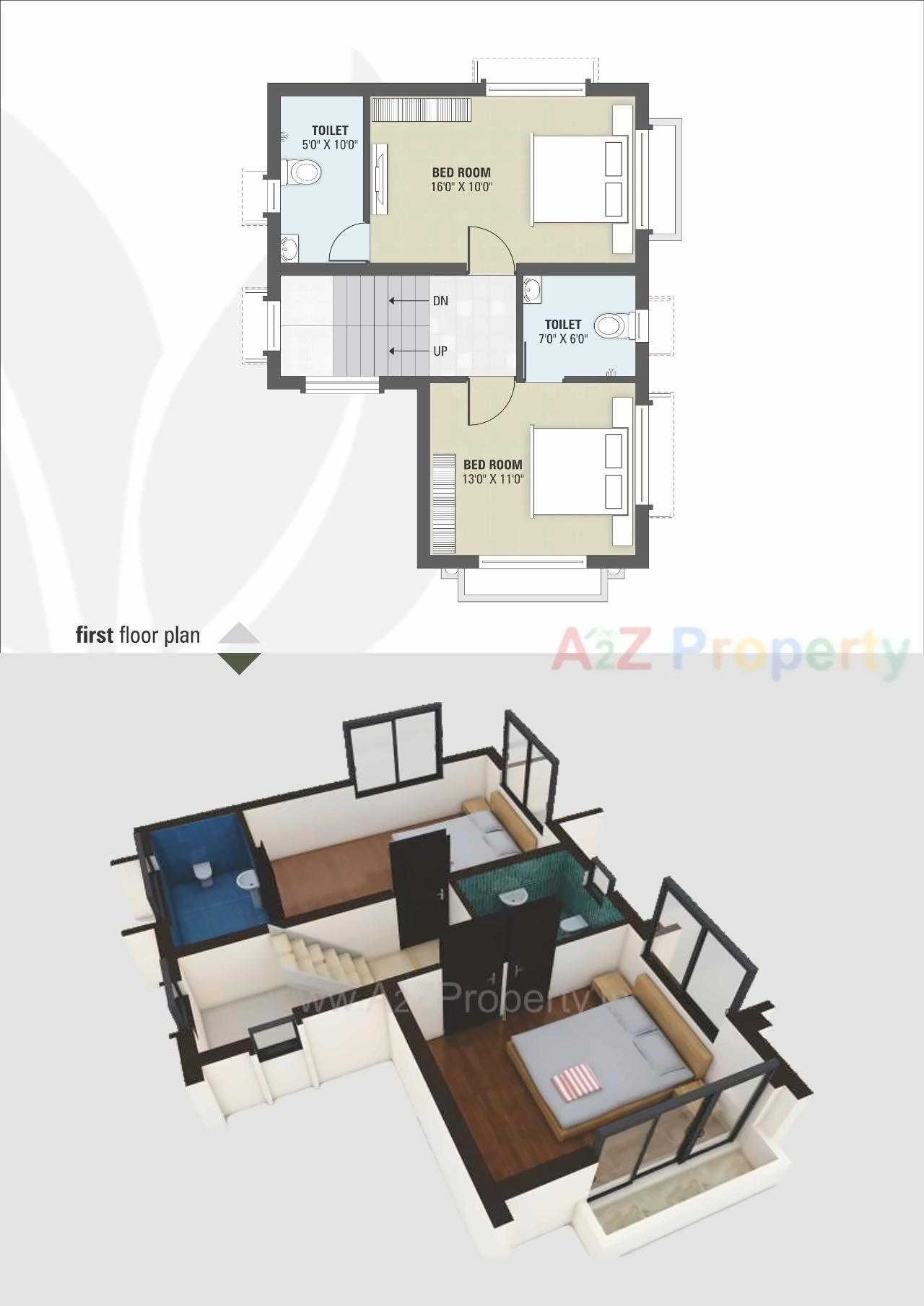 Layout of real estate project Nilkanth Villa located at Zundal, Ahmedabad, Gujarat