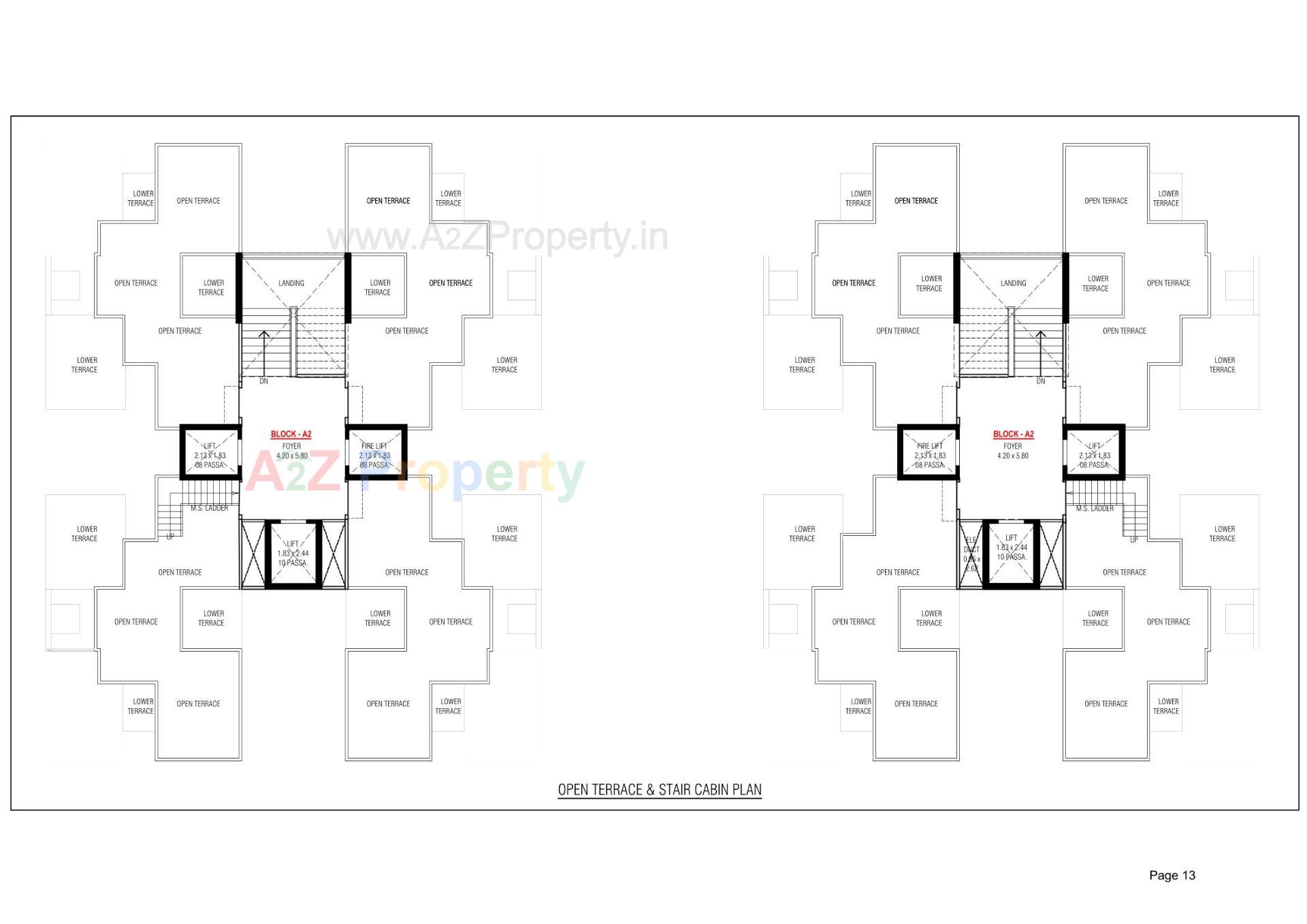 Layout of real estate project Nirgun Rise located at Bopal, Ahmedabad, Gujarat