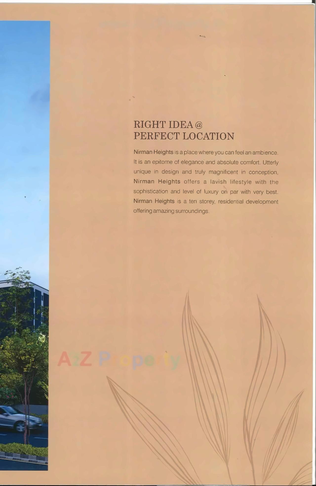  of real estate project Nirman Heights located at Chandlodiya, Ahmedabad, Gujarat