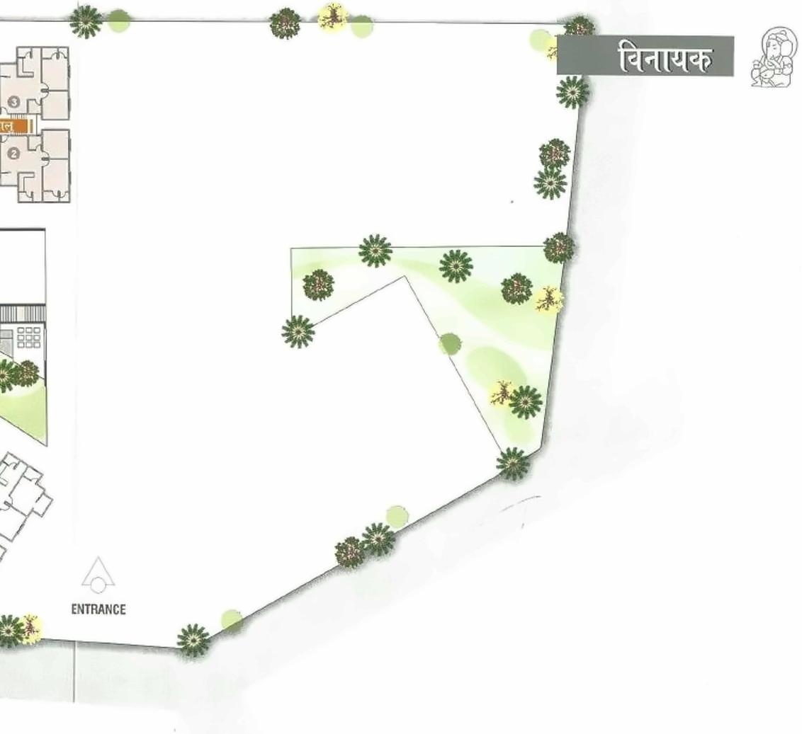 Layout of real estate project Nirman Life Style located at Chenpur, Ahmedabad, Gujarat