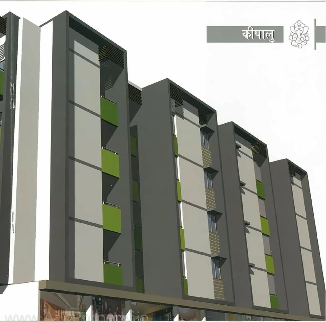 3D Elevation of real estate project Nirman Life Style located at Chenpur, Ahmedabad, Gujarat