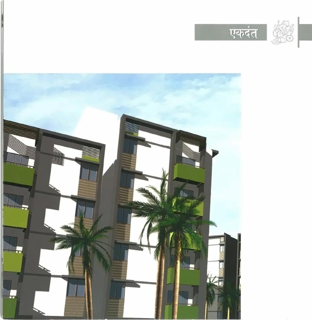 3D Elevation of real estate project Nirman Life Style located at Chenpur, Ahmedabad, Gujarat