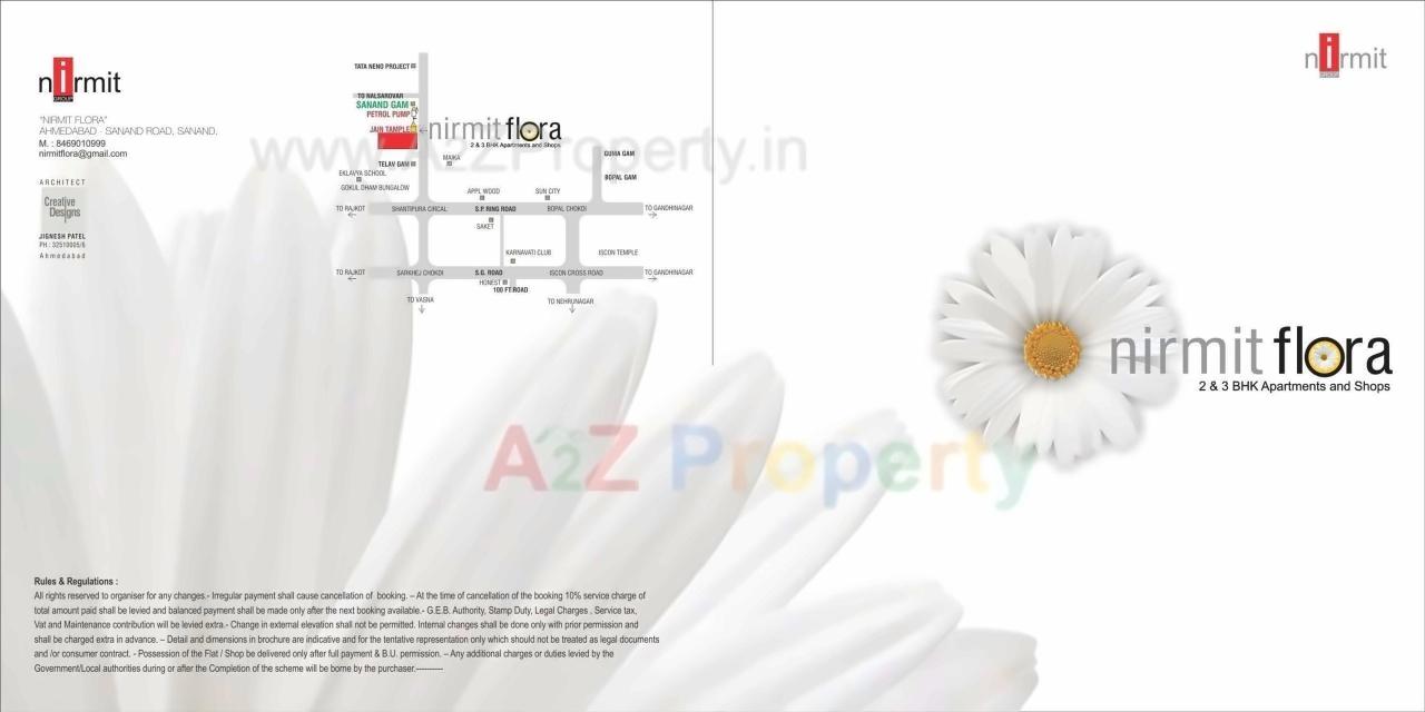  of real estate project Nirmit Flora located at Sanand, Ahmedabad, Gujarat