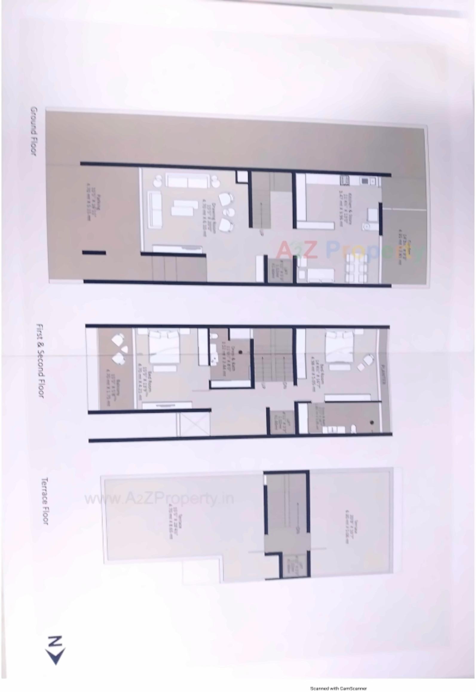 Layout of real estate project Nisarg Villa located at Ahmedabad, Ahmedabad, Gujarat