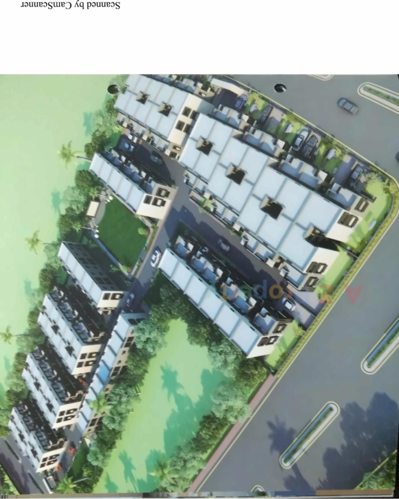 3D Elevation of real estate project Nivaan Greens located at Isanpur, Ahmedabad, Gujarat