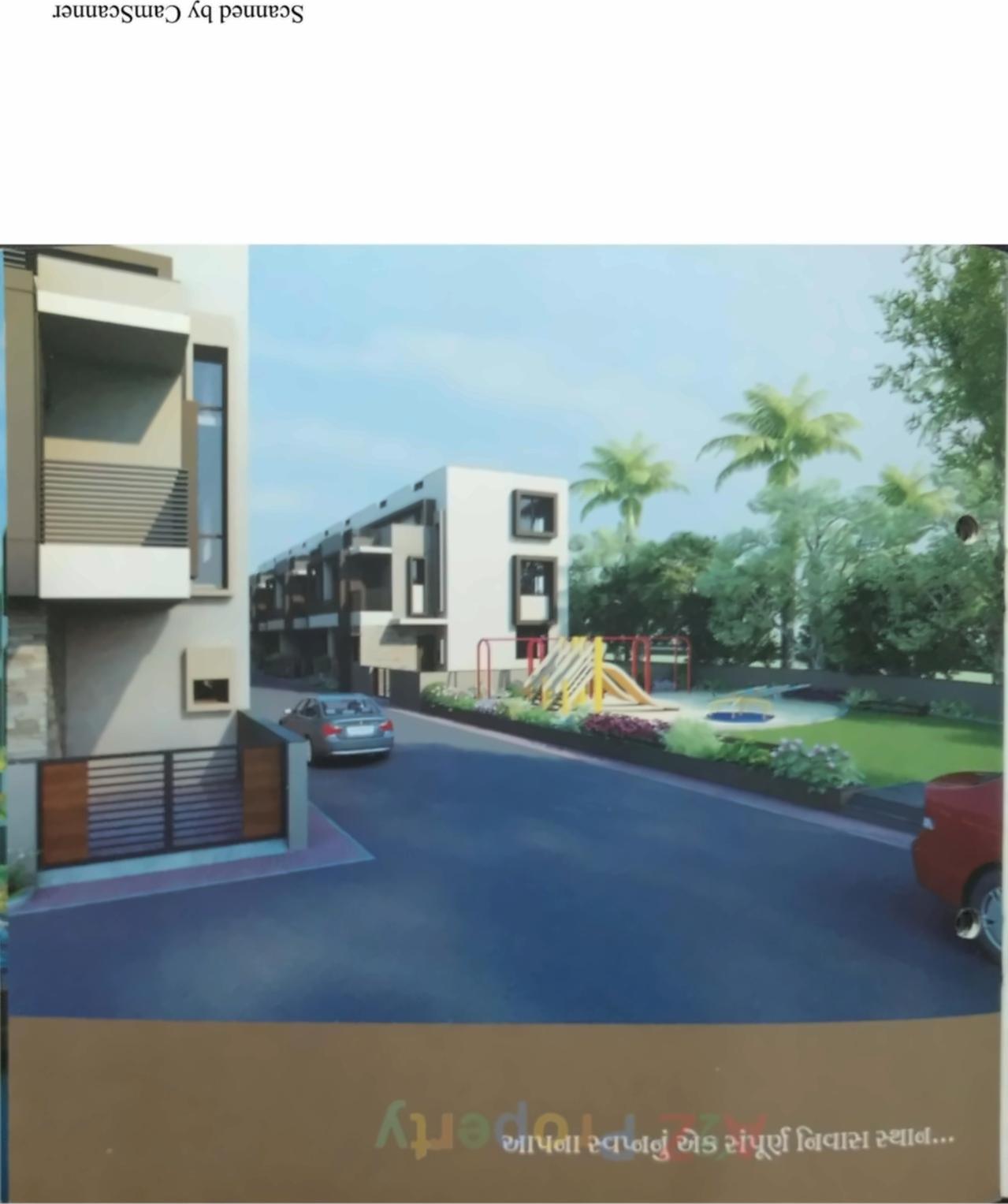 3D Elevation of real estate project Nivaan Greens located at Isanpur, Ahmedabad, Gujarat