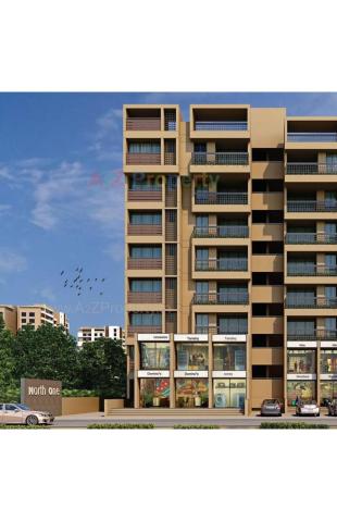 Elevation of real estate project North One located at Vadaj, Ahmedabad, Gujarat