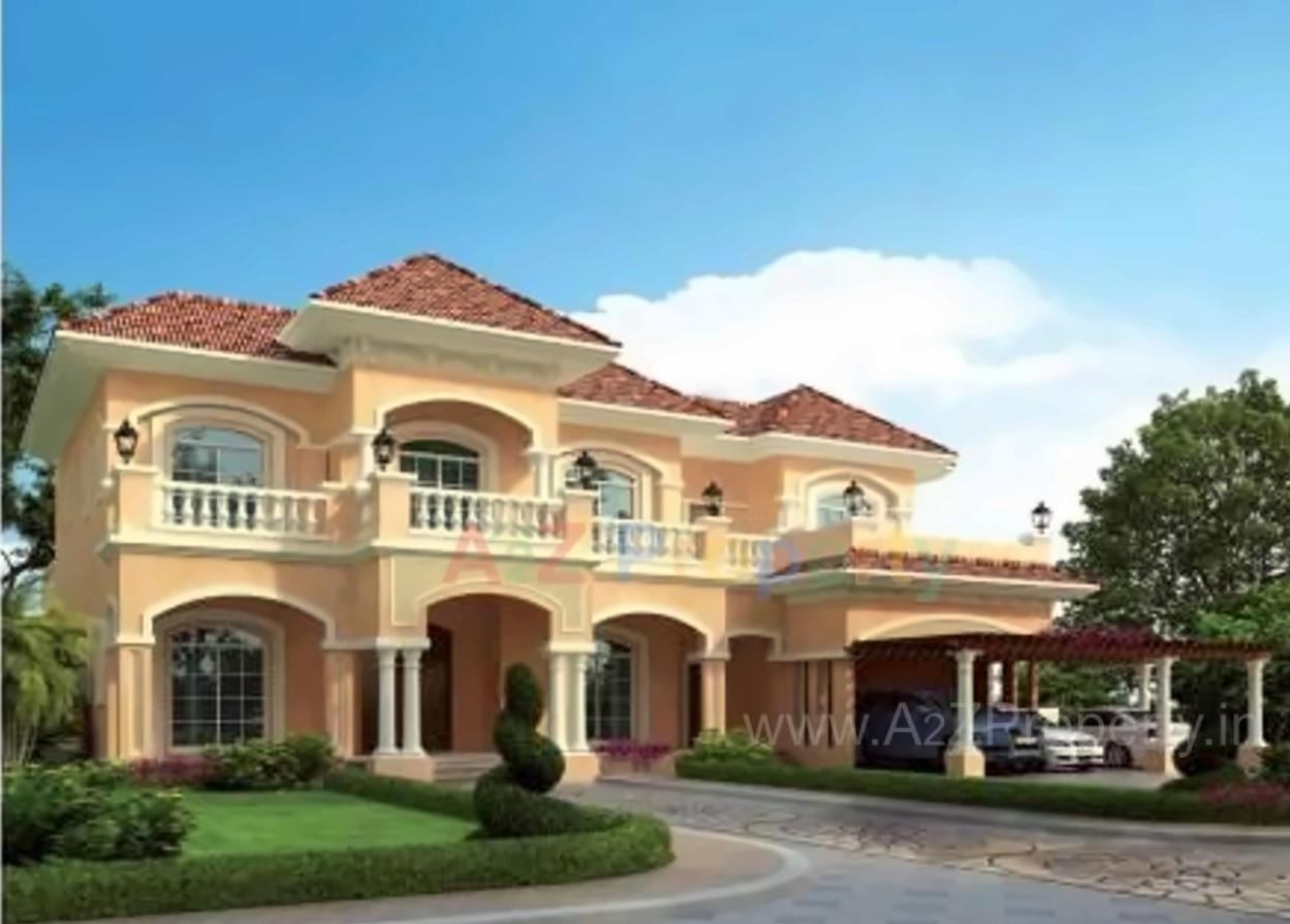 3D Elevation of real estate project North Park () located at Khoraj, Ahmedabad, Gujarat