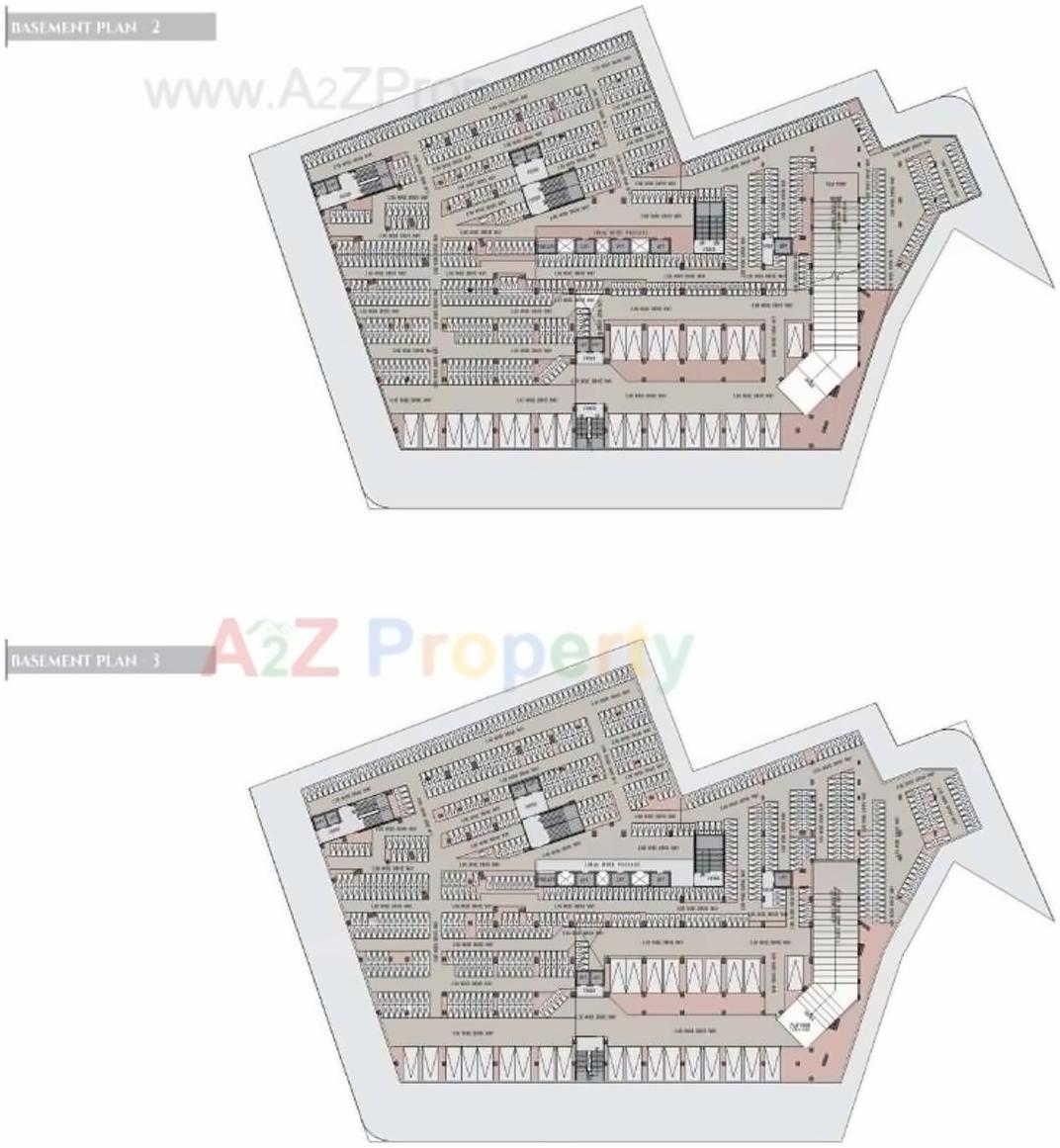 Layout of real estate project North Plaza located at Motera, Ahmedabad, Gujarat