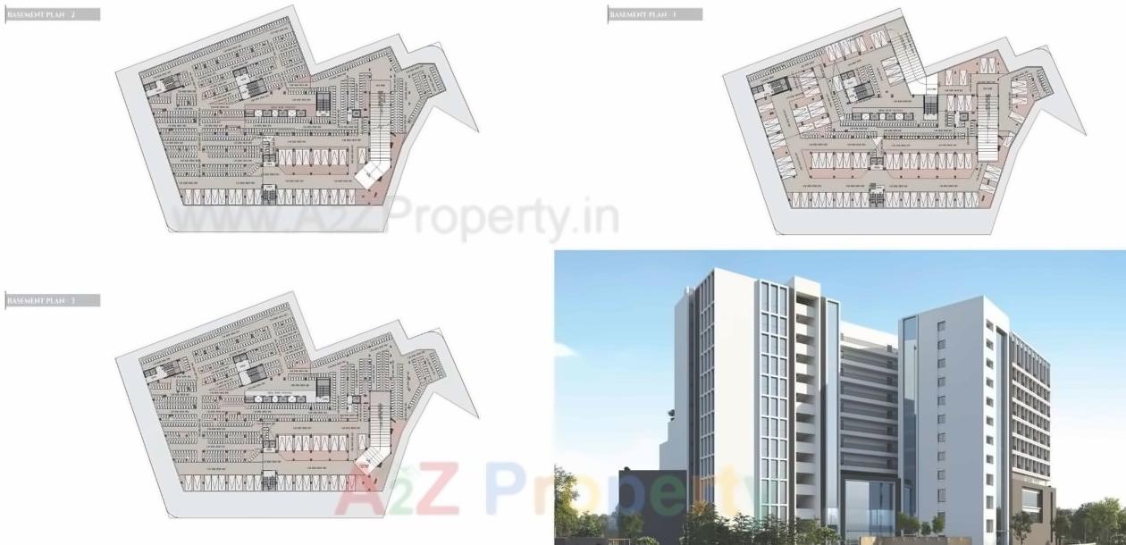  of real estate project North Plaza located at Motera, Ahmedabad, Gujarat
